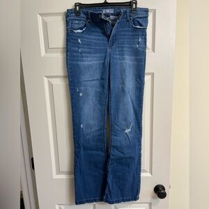 Rewash High Rise Blue Denim Jeans